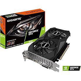 GIGABYTE Nvidia GeForce ® GTX 1650 D6 pci_e_x16 WINDFORCE OC 4GD Graphics Card with Integrated 4GB GDDR6 Memory (GV-N1656WF2OC-4GD)