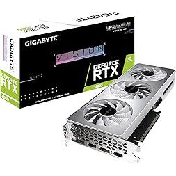 GIGABYTE NVIDIA GeForce RTX 3060 Vision OC 12GB GDDR6 Graphics Card (GV-N3060VISION OC-12GD, Graphics Card Interface: pci_e_x16)