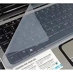 LS LAPSTER Quality Assured Universal Silicone 15.6" Keyboard Protector Skin|| Keyboard Dust Cover|| Keyboard Skin for 15.6" Laptop| 15.6" Keyguard| (3.93 x 11.81 x 0.39 inches)