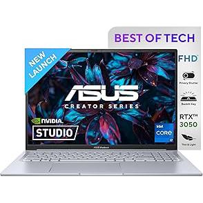 ASUS Vivobook 16X 12th Gen,Intel Core i7-12700H Fingerprint Creator/Gaming Laptop(NVIDIA RTX 3050-4GB/16GB RAM/512GB SSD/FHD+/16.0"/144Hz/Windows 11/Office 2021/Cool Silver/1.67 kg) K3605ZC-RP628WS