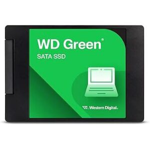 Western Digital WD Green SATA 480GB, Up to 545MB/s, 2.5 Inch/7 mm, 3Y Warranty, Internal Solid State Drive (SSD) (WDS480G3G0A)