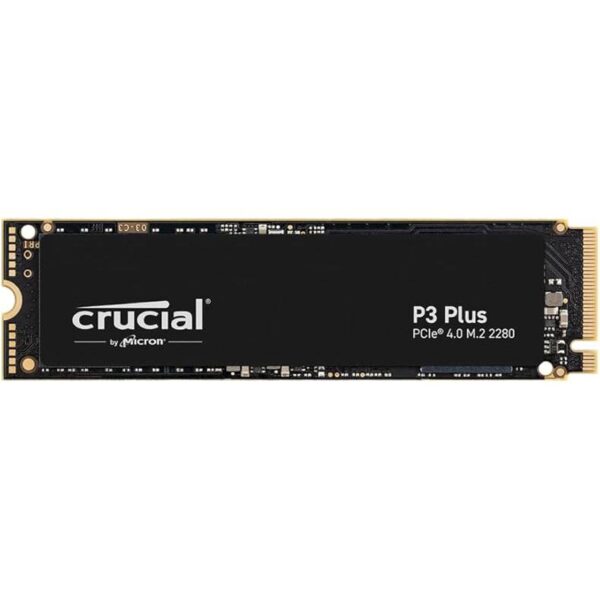 Crucial P3 Plus 500GB PCIe 4.0 3D NAND NVMe M.2 SSD, up to 4700MB/s - CT500P3PSSD8
