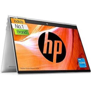 HP Envy x360 2-in-1 Laptop 12th Gen Intel Core Evo i5 13.3inch(33.8cm) 400 Nits WUXGA Corning Gorilla Glass Display(16GB RAM/512GB SSD/B&O/Intel Iris Xe Graphics/Win11/MSO/Pen/1.32Kg/13-bf0121TU