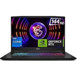 MSI Katana 17, Intel 13th Gen. i7-13620H, 44CM FHD 144Hz Gaming Laptop (8GBx2/1TB NVMe SSD/Windows 11 Home/Nvidia GeForce RTX4060, 8GB GDDR6/Black/2.6Kg), B13VFK-253IN