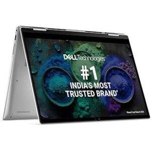 Dell Inspiron 7430 2in1 Touch Laptop, 13th Gen Intel Core i3-1315U/8GB/1TB SSD/14.0" (35.56cm) FHD+,16:10 Aspect Ratio/Backlit KB+FPR/Win 11+MSO'21/15 Months McAfee/Platinum Silver/Thin & Light-1.58kg