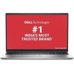 Dell Inspiron 3535 Laptop, AMD 7 Series Ryzen 5-7520U Processor/8GB/512GB/15.6" (39.62cm) FHD WVA AG 120Hz 250 nits Display/Win 11 + MSO'24/15 Month McAfee/Platinum Silver/1.63kg
