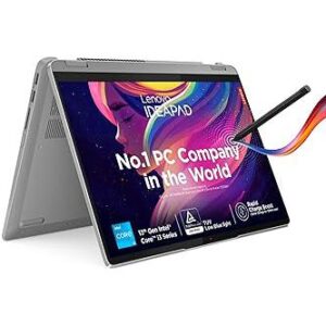 Lenovo IdeaPad Flex 5 Intel Core i3 1315U 14"(35.5cm) WUXGA+ IPS 2-in-1 Laptop (8GB/512GB SSD/Win 11/Office 2021/Backlit KB/FPR/FHD Camera/Alexa/3 Month Game Pass/Arctic Grey/1.5Kg),82Y0004YIN