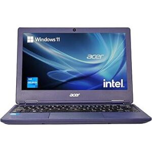 Acer One 11 Intel Celeron N4500 (Windows 11 Home/ 8 GB/ 256 GB SSD) 29.64 cm (11.6") Anti Glare HD Laptop, Z8-284, 1.1 KG, Deep Blue