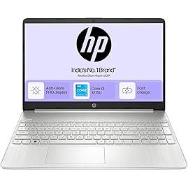 HP 15s, 12th Gen Intel Core i3-1215U Laptop (8GB DDR4, 512GB SSD) Anti-Glare, 15.6"/39.6cm,FHD, Win 11, MS Office 21, Silver, 1.69kg, Intel UHD Graphics, HD Camera, Dual Speakers, fy5006tu