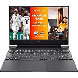 HP Victus Gaming Laptop, 12th Gen Intel Core i7-12650H, 4GB RTX 3050 GPU, 15.6-inch (39.6 cm), FHD, IPS, 144Hz, 16GB DDR4, 1TB SSD, Backlit KB, B&O, Dual Speakers (MSO, Silver, 2.29 kg), fa0187TX