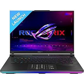 ASUS ROG Strix Scar 16 (2024), Intel Core i9 14900HX 14th Gen, 16"(40.64cm) 2.5K QHD+240Hz, Gaming Laptop (32GB DDR5/2TB SSD/12GB RTX 4080/Win11/Per-Key RGB/90WHr/Black/2.65Kg),G634JZR-CM932WS