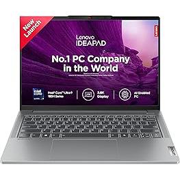 Lenovo IdeaPad Pro 5 Intel Evo Core Ultra 9 185H Built-in AI 14" (35.5cm) 2.8K-OLED 400Nits 120Hz Laptop (32GB/1TB SSD/Intel Arc GPU/Win11/MSO 21/FHD+IR Cam/1Yr ADP Free/Grey/1.4Kg), 83D2001GIN