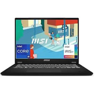 MSI Modern 14 H, Intel Core I9 13900H,36Cm Laptop(16GB/1Tb NVME SSD/Windows 11 Home/Iris Xe/Classic Black/1.6Kg), D13MG-071IN