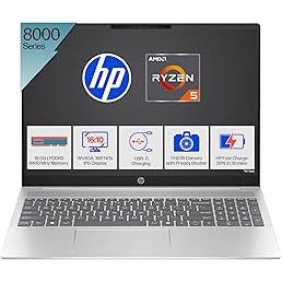 HP Pavilion, AMD Ryzen 5 8540U, 16GB LPDDR5, 512GB SSD, (Win 11, Office 21, Silver, 1.79kg), IPS, Anti-glare, 16-inch(40.6cm), WUXGA Laptop, AMD Radeon graphics, 1080p FHD camera, Backlit KB, ag0019AU