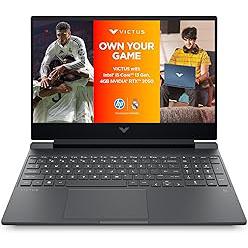 HP Victus, 13th Gen Intel Core i5-13420H, 4GB NVIDIA RTX 2050 Gaming Laptop (16GB RAM, 1TB SSD) 144Hz, IPS, 15.6"/39.6cm, Flicker-Free, Win11,Office21, Mica Silver, 2.3Kg, Enhanced Cooling, fa1307tx