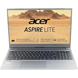 Acer Aspire Lite 12th Gen Intel Core i5-1235U Premium Laptop (16GB RAM/512GB SSD/Win11 Home&Student/Intel Graphics/MSO) AL15-52, 39.62cm (15.6") Full HD Display, Backlit Keyboard, Steel Gray, 1.59KG
