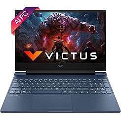 HP Victus, AMD Ryzen 7-8845HS, 6GB NVIDIA GeForce RTX 4050 Gaming Laptop (16GB RAM, 1TB SSD) 144Hz, IPS, 300 nits, 15.6"/39.6cm, FHD, Win 11, MS Office, Blue, 2.29Kg, Backlit KB,DTS:X Ultra, fb2117AX
