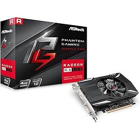 ASRock AMD pci_e_x8 Phantom Gaming Radeon RX550 gddr5 4G