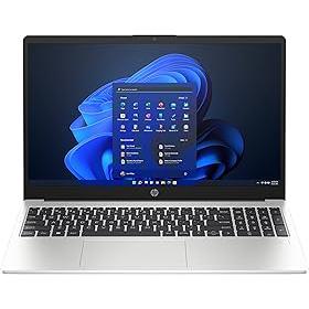 HP 255 Notebook, AMD Athlon Silver 7120U,8GB DDR4, 256GB SSD, 15.6-inch(39.6cm),Anti-Glare, HD Laptop, Radeon Graphics, (Win 11, Silver,1.52kg) G10
