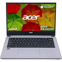 ACER One 14 AMD Ryzen 3 Dual Core 3250U - (8 GB/512 GB SSD/Windows 11 Home) Z2-493 Thin and Light Laptop (14 inch HD Display, Silver, 1.5 Kg) 2 Years Brand Warranty