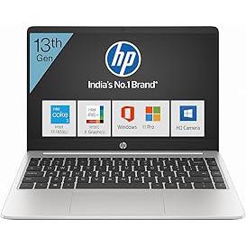 hp 14, 13th Gen Intel Core i7-1355U Turbo Boost, 32GB DDR4, 1TB SSD, (Win 11 Pro, Office 21, Silver, 1.36kg), Anti-Glare, 14-inch(35.56cm) FHD Laptop, Iris Xe Graphics, Backlit Keyboard 240 G10