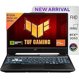 ASUS TUF Gaming A15, AMD Ryzen 7 7435HS, NVIDIA GeForce RTX 3050, 16GB RAM, 1TB SSD, FHD 144Hz 250 nits, 15.6", Windows 11, Black, 2.30KG, FA566NCR-HN117W Gaming Laptop
