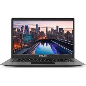 ULTIMUS PRO Intel Celeron Dual Core 2.8 GHz | 8GB RAM | 256GB SSD (Expandable upto 512GB) | 14.1" IPS | 178° Wide Viewing Angle | Intel HD Graphics | Windows 11 Home | Lightweight 1.2Kg | Black