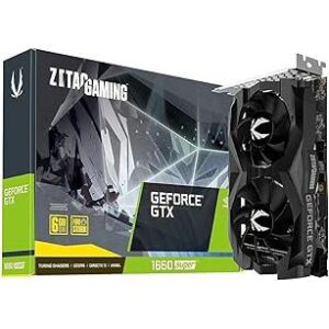 Z0TAC GeForce GTX 1660 Super Twin Fan PCI_E_X16 6GB GDDR6 192-bit Super Compact Gaming Graphics Card